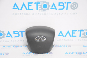 Airbag-ul de siguranță în volanul șoferului pentru Infiniti Q50 14-15 negru, zgârieturi.