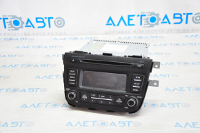 Magnetofon radio Kia Sorento 14-15 restilizat cu ecran mic.