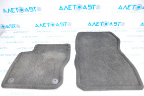 Set de covorașe pentru interiorul mașinii Ford Focus mk3 11-18, material textil, culoare neagră.