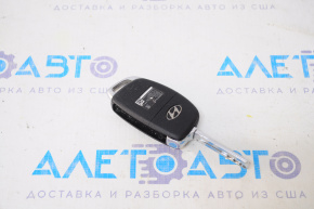 Ключ Hyundai Sonata 15-17 4 кнопки, царапина