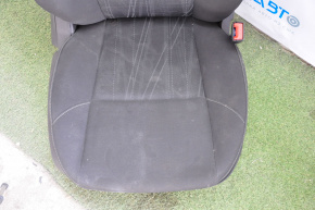 Scaun pasager Ford Focus mk3 15-18 restilizat, fără airbag, material textil, negru, manual