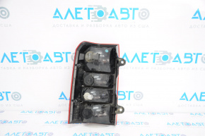 Lampa dreapta Jeep Patriot 11-17, întunecată, geam spart