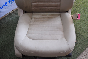 Пассажирское сидение Ford Fusion mk5 13-16 без airbag, механич, тряпка беж,под химчистку