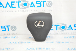 Airbag-ul din volanul șoferului pentru Lexus RX350 10-12, negru, cu crom, este util.