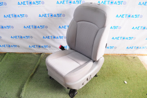 Scaun șofer Subaru Forester 14-18 SJ fără airbag, material textil gri, necesită curățare chimică.