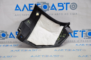 Capacul amortizorului frontal stânga de jos Lexus CT200h 11-17 negru