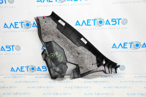 Capacul spate al stâlpului drept inferior Lexus RX350 RX450h 10-15 negru, uzat