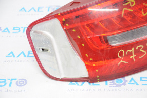 Lampa exterioară aripă stângă Audi A4 B8 13-16 sedan restilizat LED, fără partea de sticlă