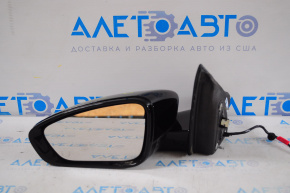 Oglindă laterală stângă Chrysler 200 15-17, 5 pini, negru PX8