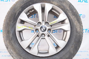 Roată de 17 inch pentru Hyundai Santa FE Sport 13-16, cu jantă și bordură.