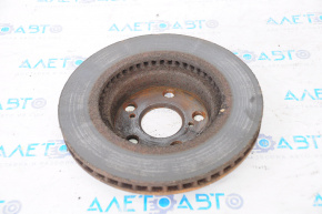 Placă de frână față dreapta Lexus CT200h 11-17 255/25mm ruginită