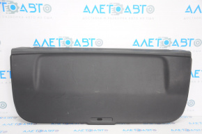 Capacul portbagajului Nissan Versa Note 13-19 negru, uzat.