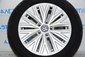 Roată de 16 inch pentru VW Jetta 19 - tip 1, cu o bordură ușoară.