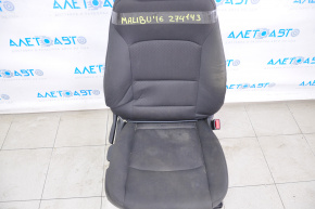 Scaunul pasagerului Chevrolet Malibu 16- fără airbag, material textil negru, manual