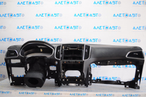 Torpedo panoul frontal fără AIRBAG Ford Edge 15- negru start-stop