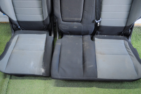 Задний ряд сидений 2 ряд Ford Escape MK3 13-15 ткань черно-серое,под химчистку