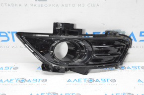 Grila bara fata stanga Ford Fusion mk5 13-16 sub PTF lucios, zgarieturi