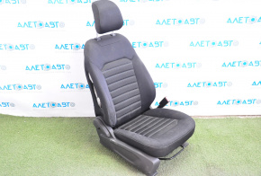 Пассажирское сидение Ford Fusion mk5 13-16 без airbag, механич, тряпка черн