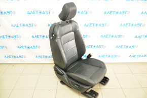 Scaun de pasager Ford Mustang mk6 15- cu airbag, coupe, electric, piele neagră.