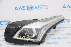 Far stânga față asamblată Cadillac CTS 14- halogen LED