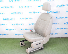 Scaun șofer Ford C-max MK2 13-18 cu airbag, electric, piele bej.