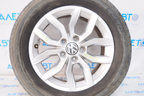 Диск колесный R16 x 6.5j 5*112 VW Passat b8 16-19 USA бордюрка