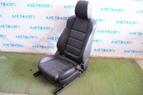 Scaun de pasager Mazda 6 13-15 fără airbag, piele neagră.