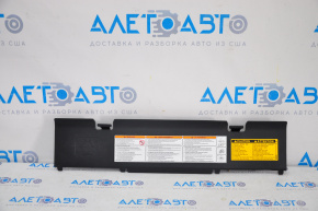 Capacul portbagajului central al cutiei Toyota Highlander 14-19 negru.