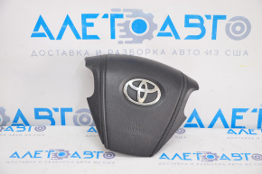 Подушка безопасности airbag в руль водительская Toyota Highlander 14-19 черн