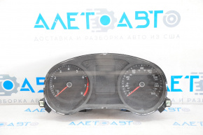 Щиток приборов VW Jetta 11-18 USA 1.4T 1.8T 2.0 79к царапины