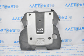 Capacul motorului Infiniti Q50 14-15 3.7 fără emblemă