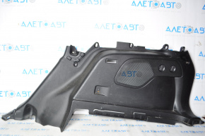 Capacul arcului drept Jeep Cherokee KL 14-18 negru, subwoofer, zgârieturi