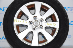 Roată de 16 inch, 6,5J, 5x114,3 Toyota Camry v40 cu jantă.