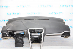 Torpedo panoul frontal fără AIRBAG Ford Fusion mk5 13-20 bej, suportul este rupt, fracturat, lovit.