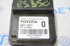 OCCUPANT DETECTION SENSOR MODULE Lexus ES300h ES350 13-18