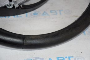 Volan gol Mazda 6 13-21 piele neagră, inserție gri, uzură