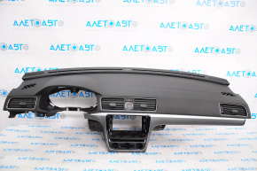 Panoul frontal al torpilei fără AIRBAG VW Passat b8 16-19 SUA negru