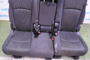 Rândul din spate al scaunelor, al doilea rând Dodge Journey 11 - material textil negru, manual