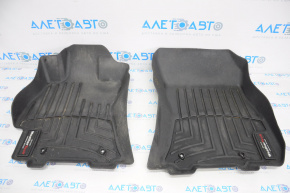 Комплект ковриков салона резина Subaru Legacy 15-19 черн,