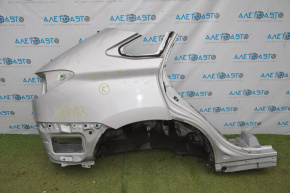 Aripa spate dreapta a un sfert de Lexus RX350 RX450h 10-15, argintie.