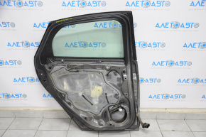 Ușă asamblată spate stânga Ford Focus mk3 11-18 grafit J7, lovituri