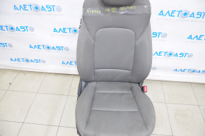 Scaun de pasager Hyundai Santa FE Sport 13-16, fara airbag, tapitat cu material textil gri.