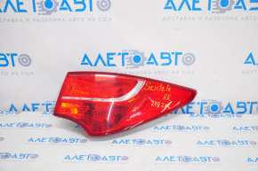 Lampa exterioară aripă dreapta Hyundai Santa FE Sport 13-16 pre-restilizare halogen