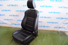 Scaun de pasager Mazda 6 13-15 cu airbag, piele neagră.