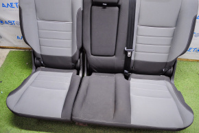 Rândul din spate al scaunelor, al doilea rând Ford Escape MK3 13-19, material textil negru-gri