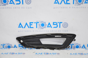 Grila bara dreapta Ford Focus mk3 15-18 restilizat pentru faruri de ceata, tip 1, crom