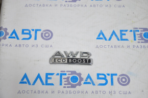 Emblema inscripția AWD ECO BOOST ușile portbagajului Lincoln MKC 15-