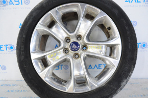 Roată de 18 inch pentru Ford Escape MK3 13-19 tip 1 crom, oxidare, ușor curbată.