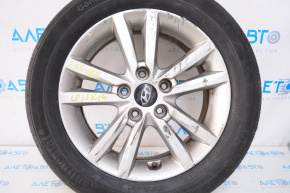 Roată de 16 inch pentru Hyundai Sonata 15-17, cu jantă.