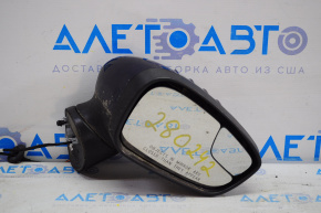 Зеркало боковое правое Ford Fiesta 11-19 5 пинов, синий L6